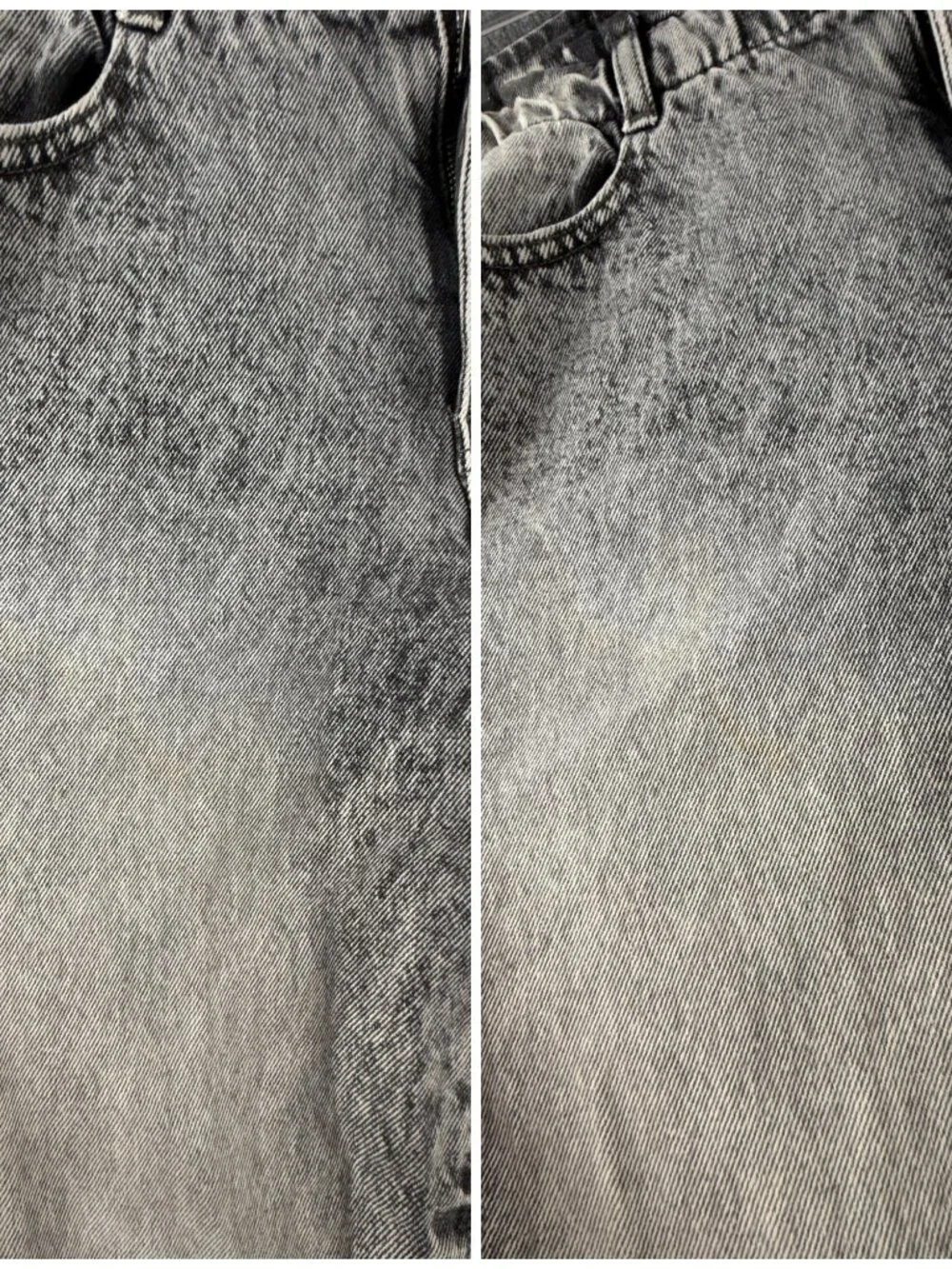 NWD Kancan Jeans Women Gray High Rise Elastic Waist Ripped Stretch ACTL 27X28